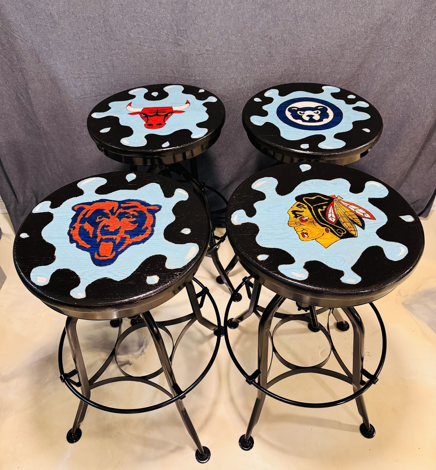 Chicago Sports Stools