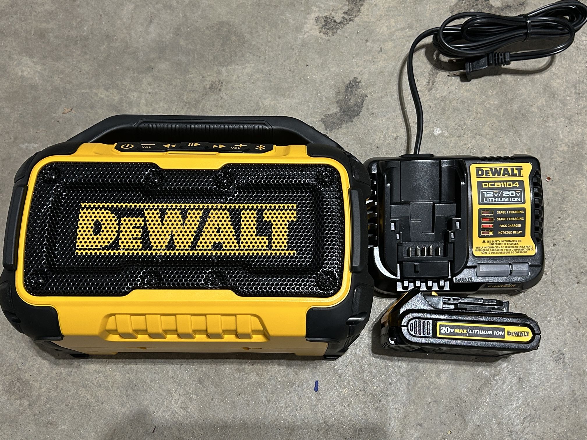 Dewalt Bluetooth Speaker Kit
