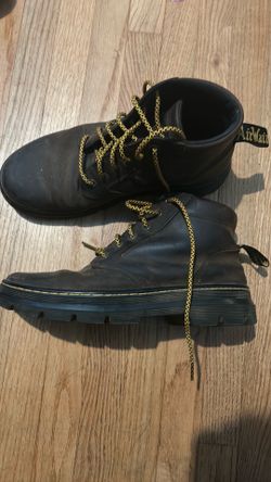 Dr. Martens Bonny Leather Boots, Brown, Men’s Size 10, Women’s Size 11