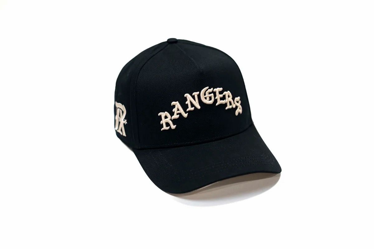 New Texas Rangers x True Brvnd Black City Connect Hat Theme Night