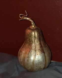 Gold Decorative pumpkin