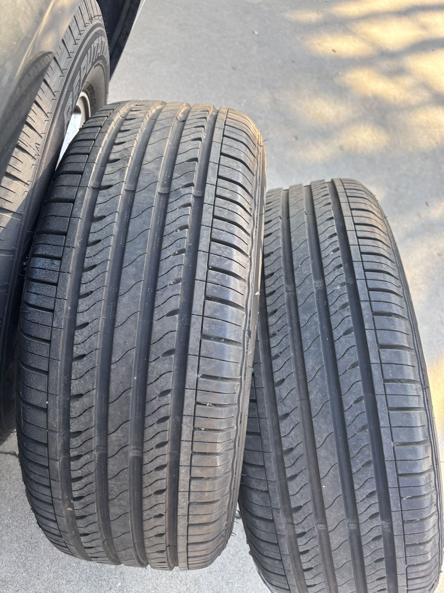 2 Tires 215/60/16. 90-95 Life Tread. 140$$ Cash