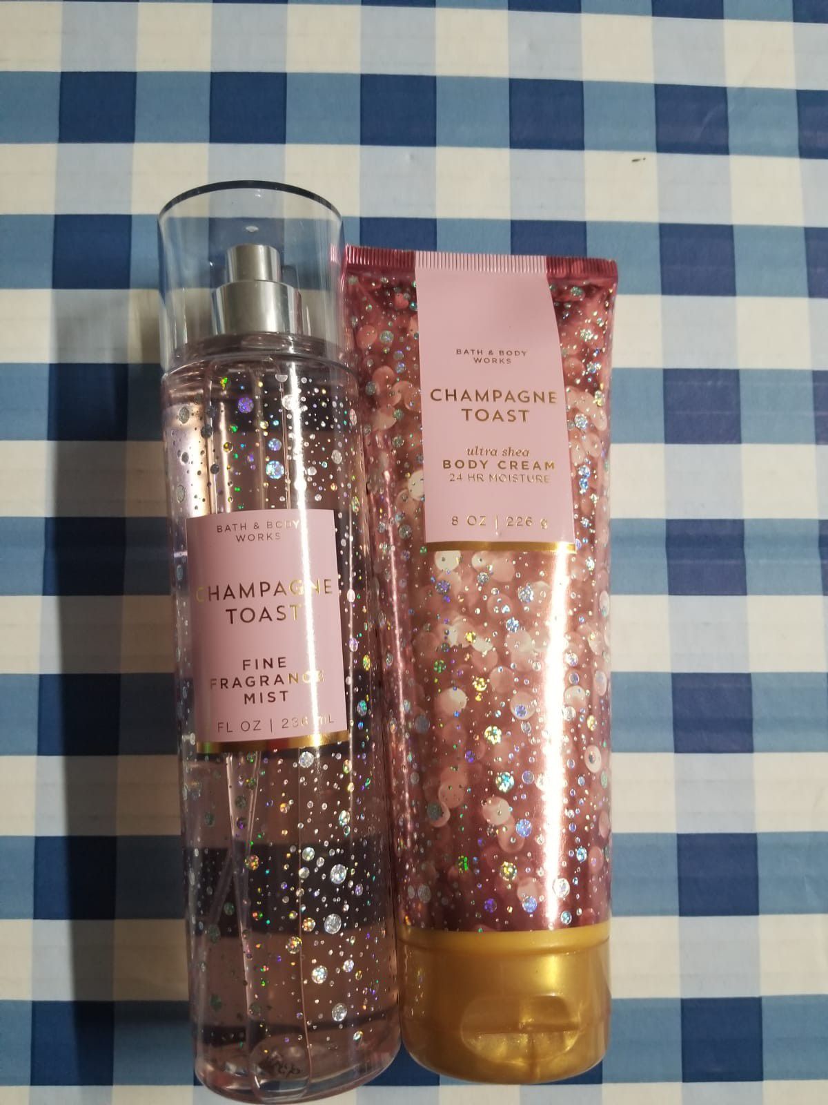Bath and Body Works Champagne Toast set