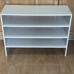 White Storage Rack / Shelves / Shoe Rack 