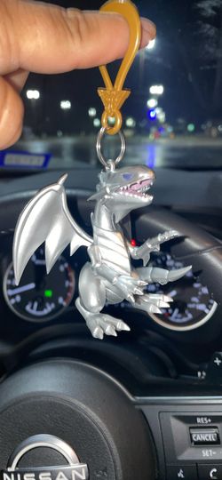 Blue Eyes White Dragon Keychain 