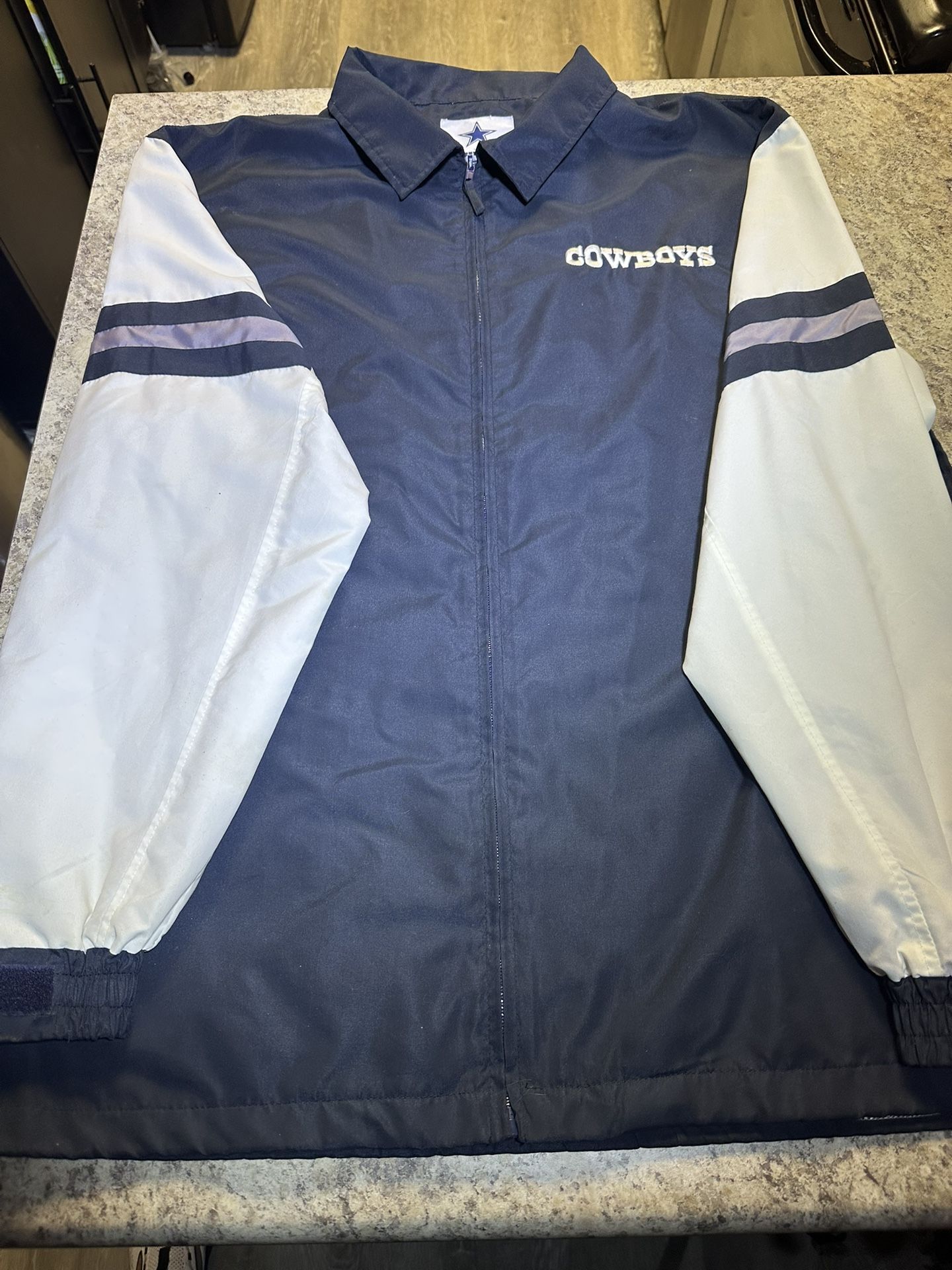Vintage Dallas Cowboys Windbreaker Jacket XL
