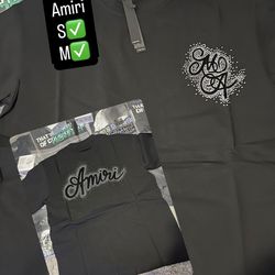 Amiri, cough syrup shirts