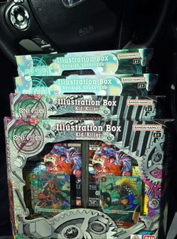 One Piece Card Game Illustration Boxes ×3