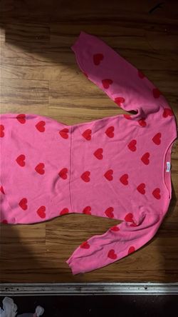 Women Knitted Sweater Dress Heart Dress