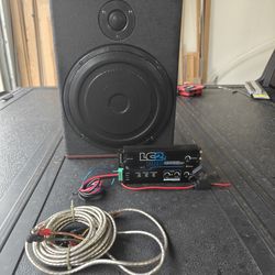 Powered Subwoofer and LC2i  Pro LOC