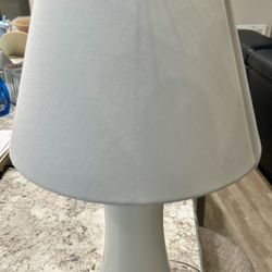 Opal Glass Lamp Base White - Threshold™: Gold-Tone Brass Accent