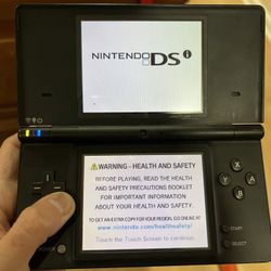 Black Nintendo DSi - comes with charger