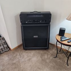 Laney Amp AOR Series 50 Pro Tube Lead W/ Sonic 4X12  Cabinet!