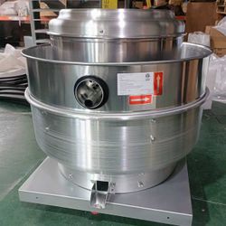 1 Hp 4200 Cfm Restaurant Exhaust Fan, Grease Rated