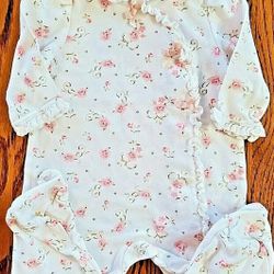 Little Me Girls 6M Long Sleeve Romper