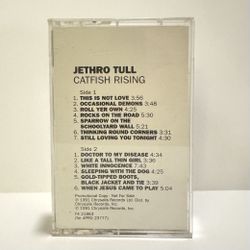 Jethro Tull - Catfish Rising promotional cassette Tape 1990 UK, very rare
