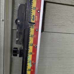 10' LASERLINE DIRECT ELEVATION LENKER GRADE ROD,TOPCON,SPECTRA,TRIMBLE,LASER With Bracket 