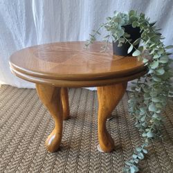 Vintage Wood Plant Stand For Sale 