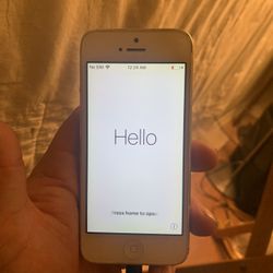 Apple iPhone 5 White Good Condition Factory Fresh Start Activation Lock Bypass???