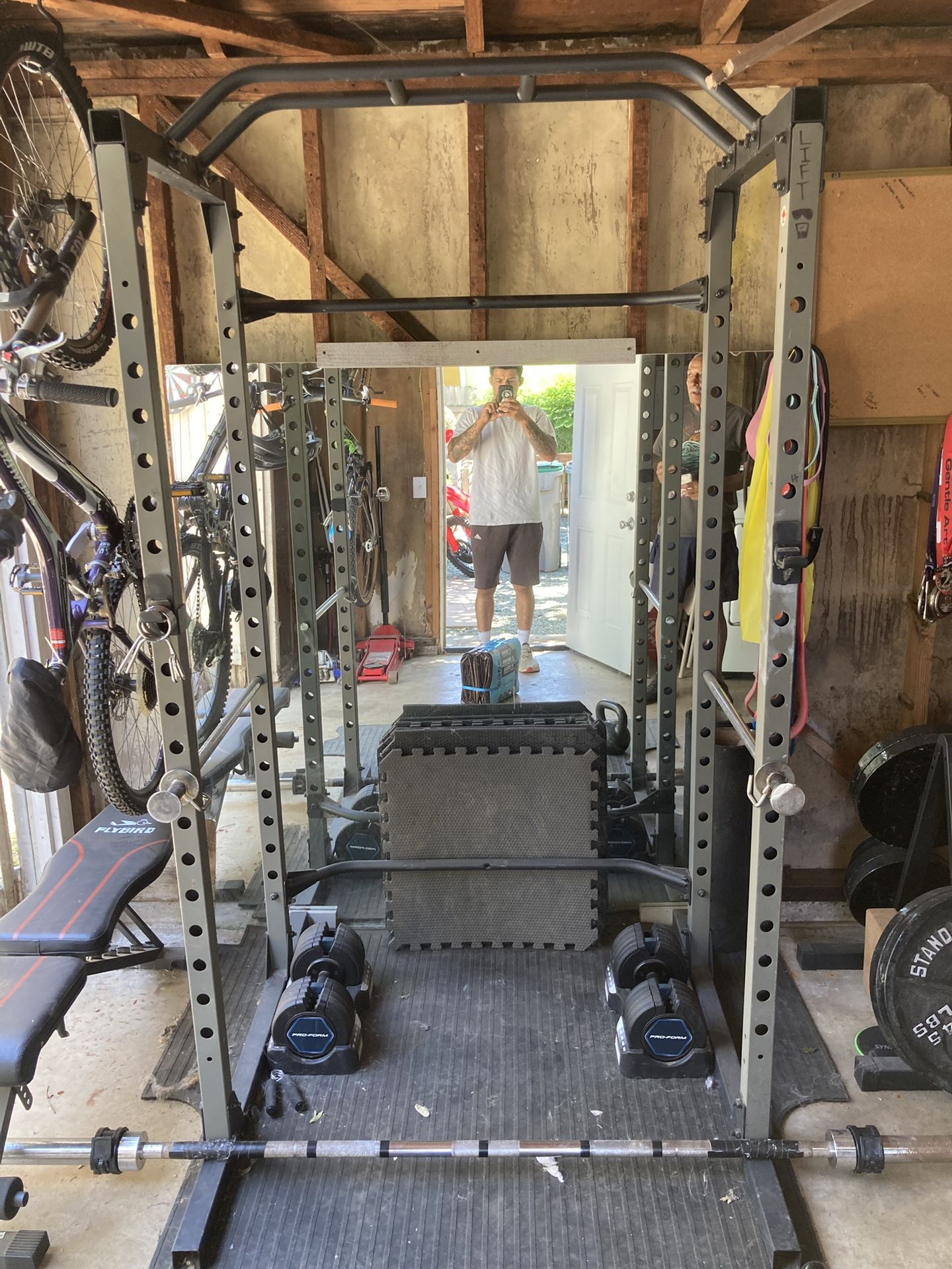 Exercise Station + Equipment