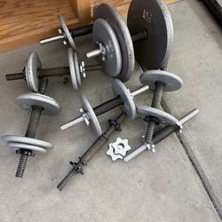 Weights!!! 2.5 To 25 Pounds Asking $1 Per Pound OBO