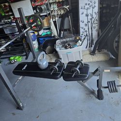 Fitness Gear Bench With Weights 
