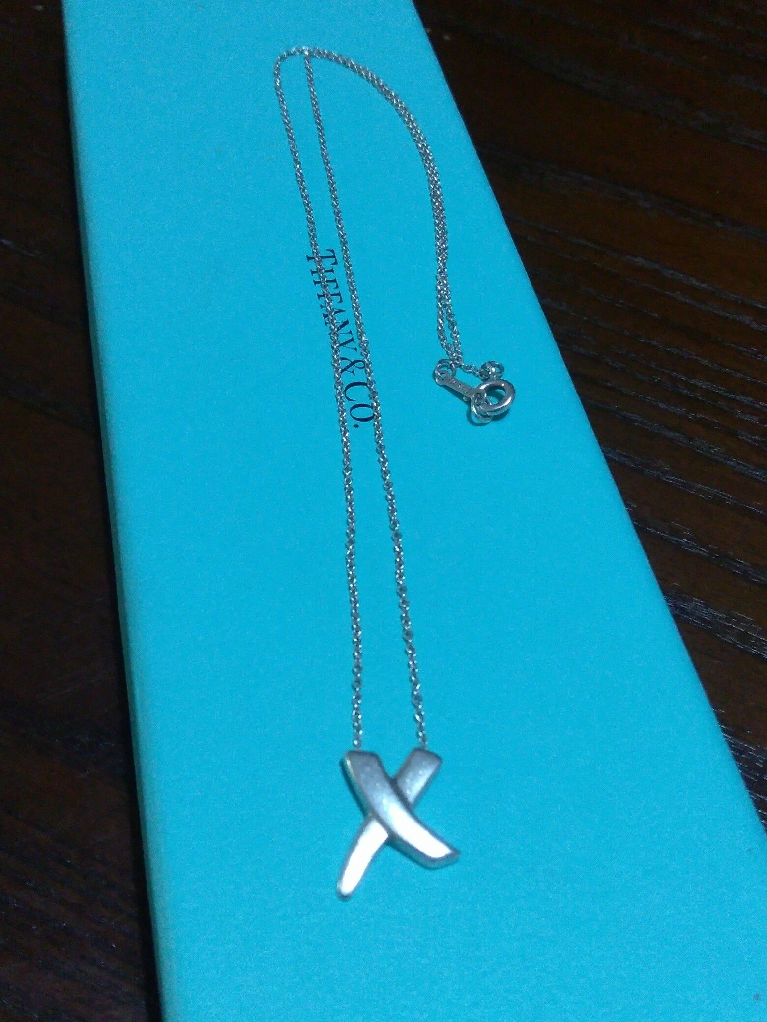 Tiffany and Co. Kiss Necklace