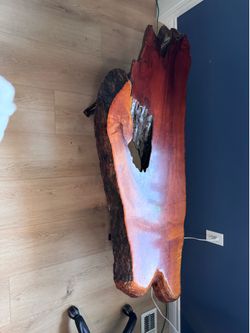 Live edge coffee table