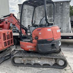 Kubota U35-4 Mini Excavator (2017)