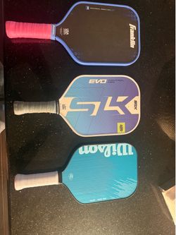 Pickleball paddles