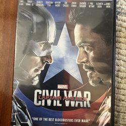 Captain America Civil War Dvd