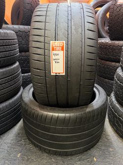 305/30R20 Michelin Pilot Sport 4s Full Pair of 2 Tires