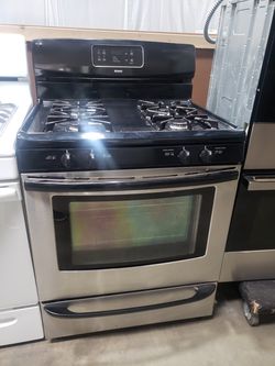 Kenmore 4 Burner Gas Stove Stainless Steel