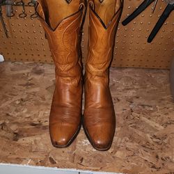 $150 LUCCHESE  Spanish Cowboy Boots Size 9.5 