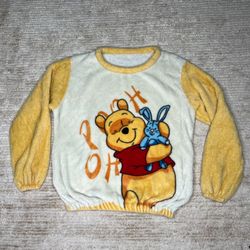 Winnie the Pooh fleece sweater #disney #fuzzy 