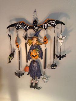 Metal Halloween decor