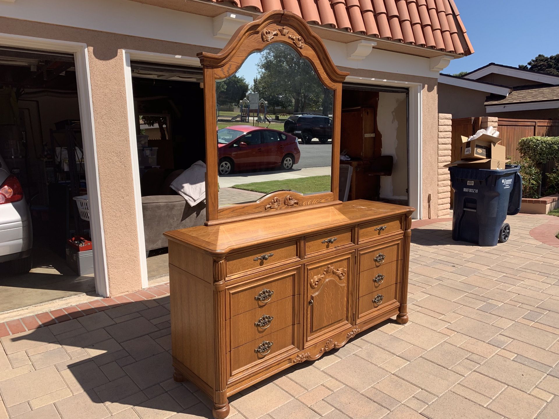 Fine Oak Complete bedroom set