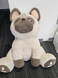 Giant Plush French Bulldog Stuffed Animal - Very Soft / Clean