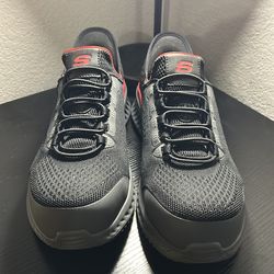 Sketchers steel toe shoes