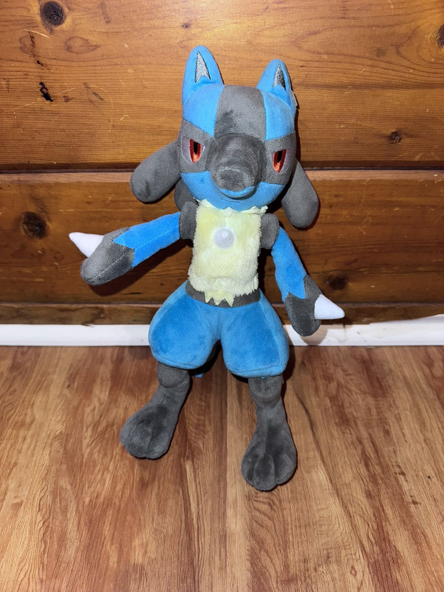 Lucario Nintendo Pokemon All Star Collection Sanei Stuffed Animal Pocket Monster