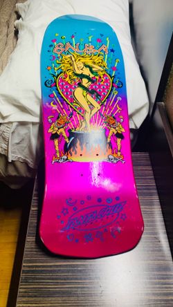 Salba witch doctor Santa Cruz skate deck