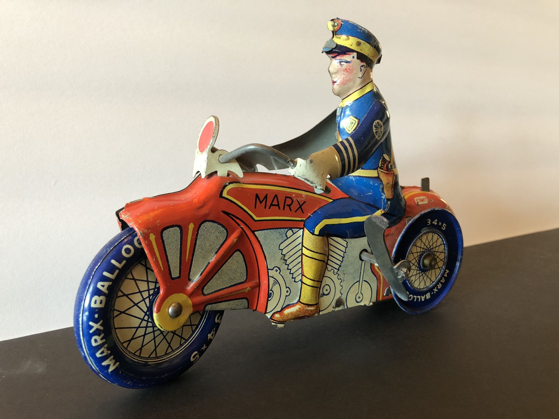 Marx Toy Co., USA, “Rookie Cop” , circa 1930’s