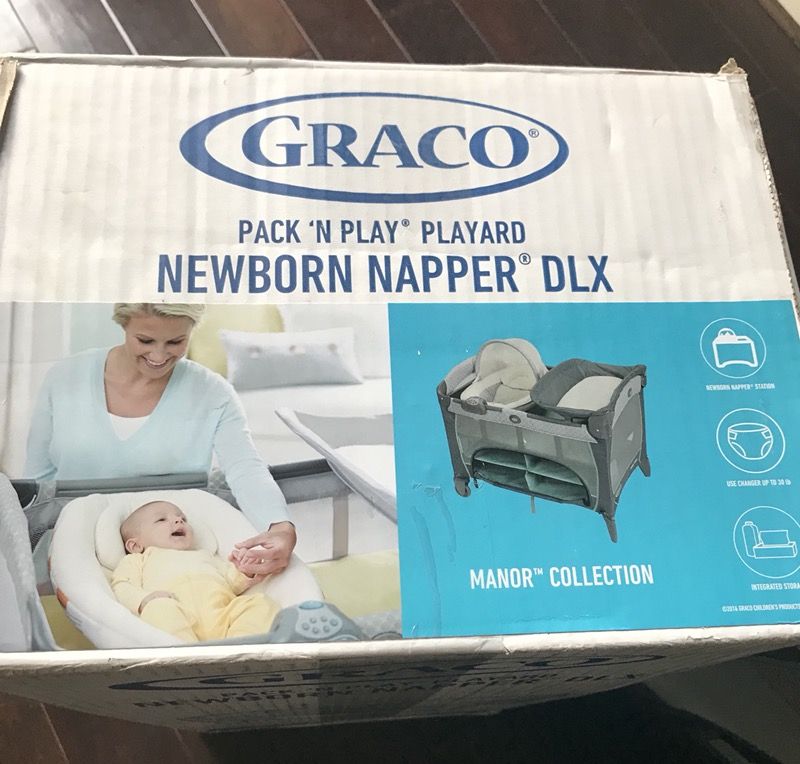 Graco pack and play newborn napper dlx sales