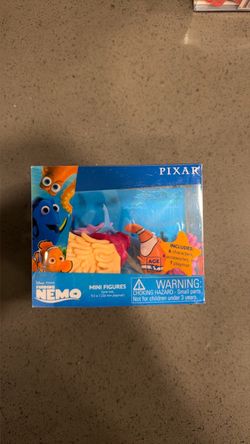 Disney Pixar Finding Nemo/ Toy Story Mini Figures Set