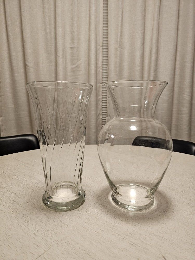 Clear Vases