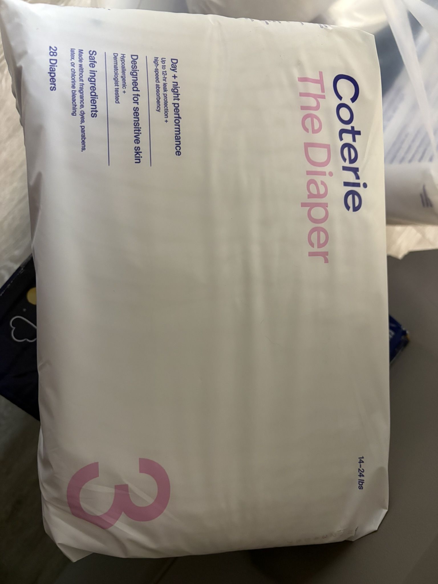 Coterie Diaper Size 3