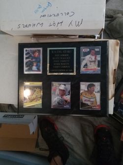 NASCAR VINTAGE  Plaque Rare Numbered