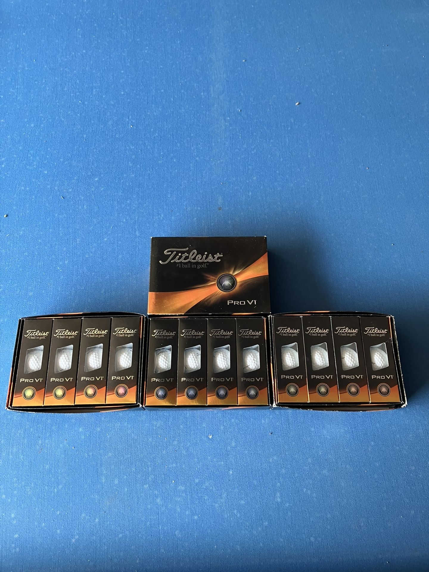 3 Cases Of  NEW Titleist Pro V1 UNOPENED 