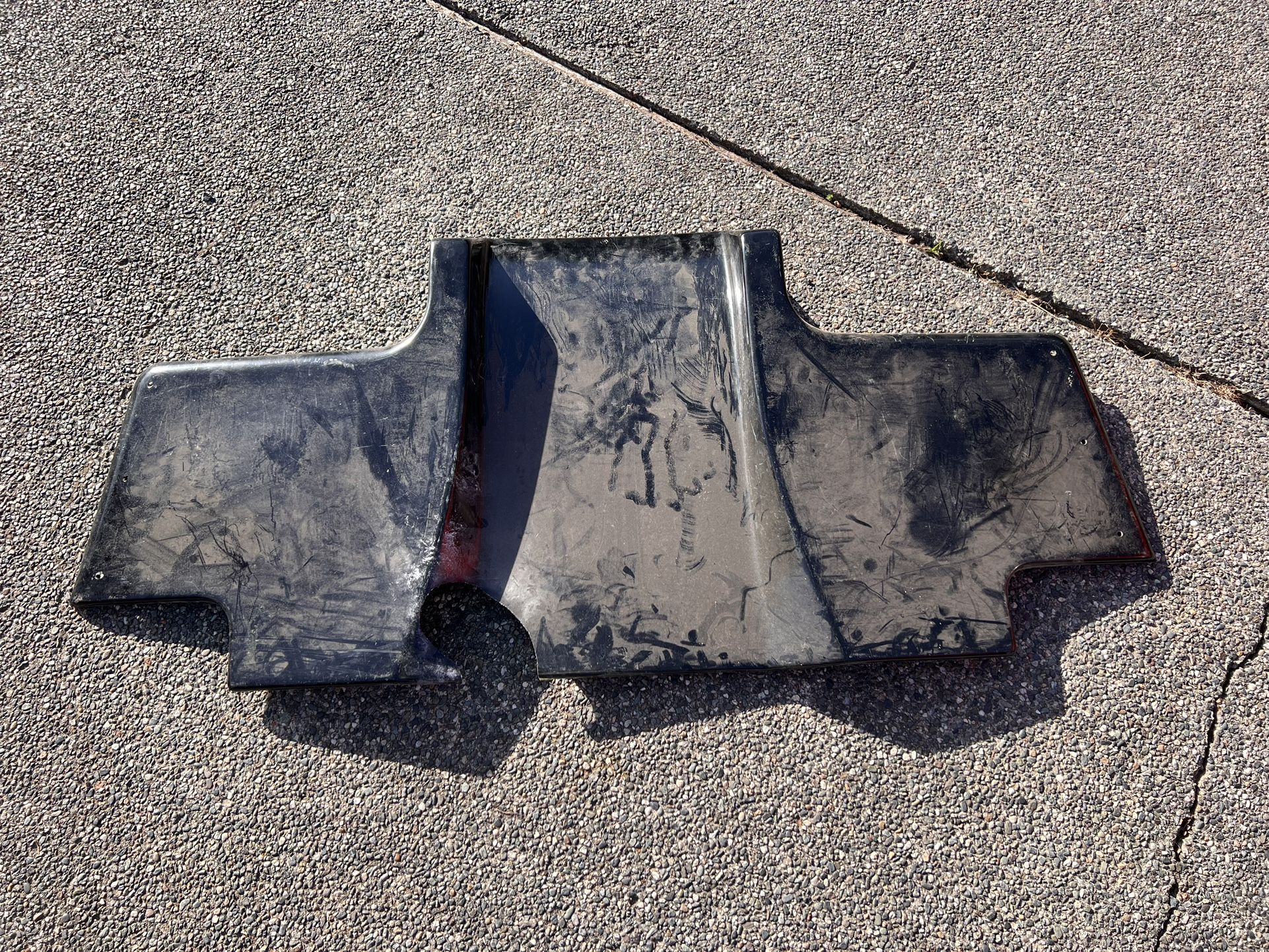 Uneversal Car Diffuser Rear Body Kit