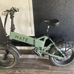 E-bike MATE Brand. Off-road Tires Included